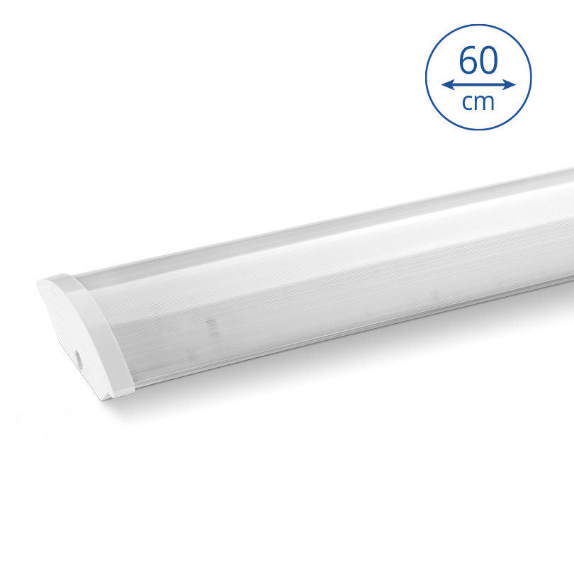 Светодиодный светильник LUMINARTE ДПО15-18-002-4К 18Вт  1800лм IP40 632х118х40 мм прозрачный 1/10