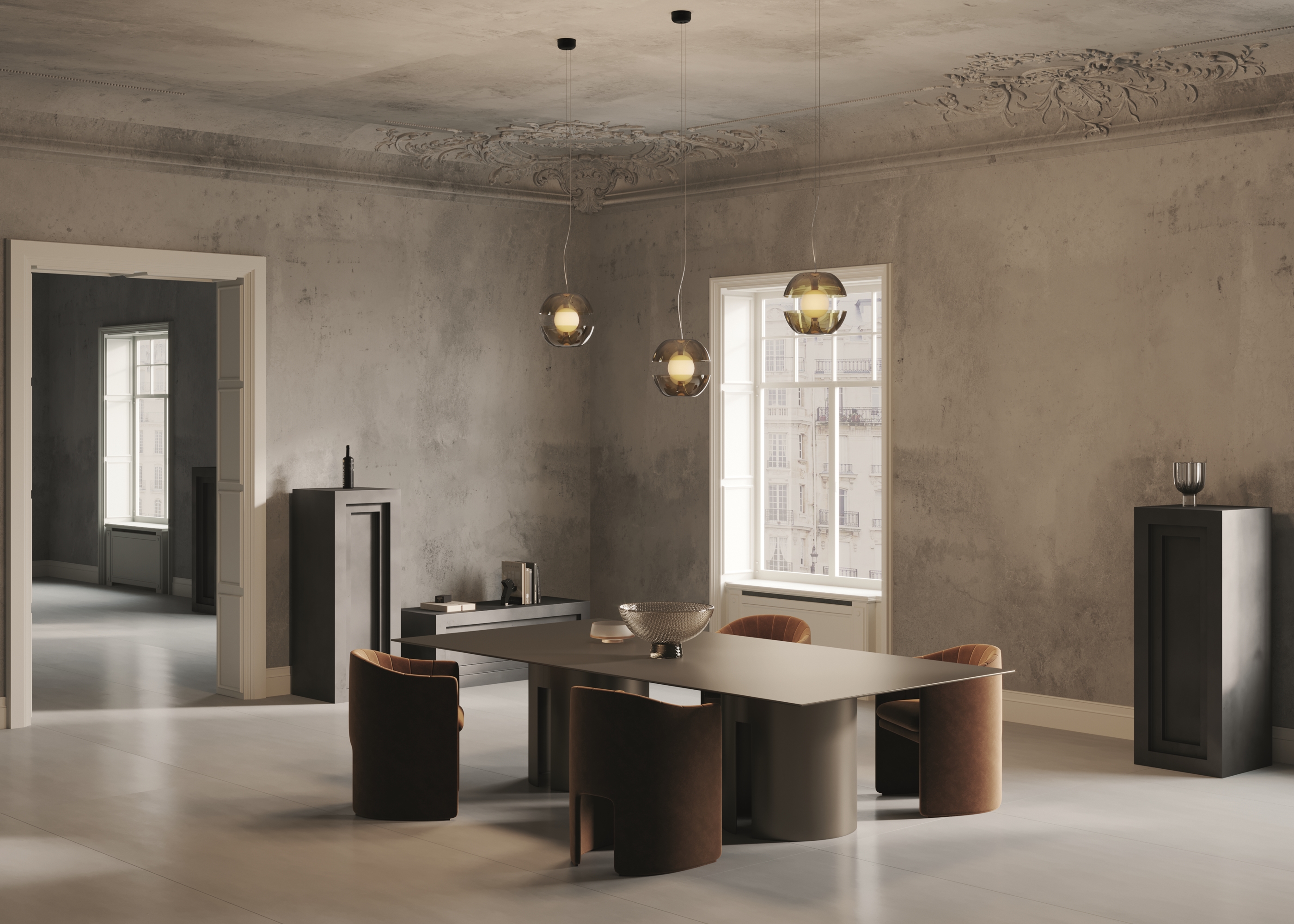 Картинка Подвесной светильник Maytoni MOD322PL-L6G3K