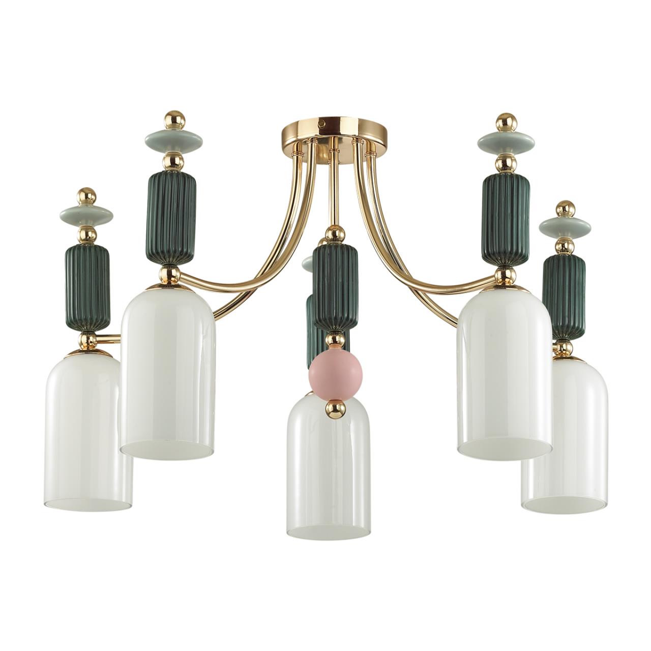 Картинка Потолочная люстра Odeon Light Classic Candy 4861/5C