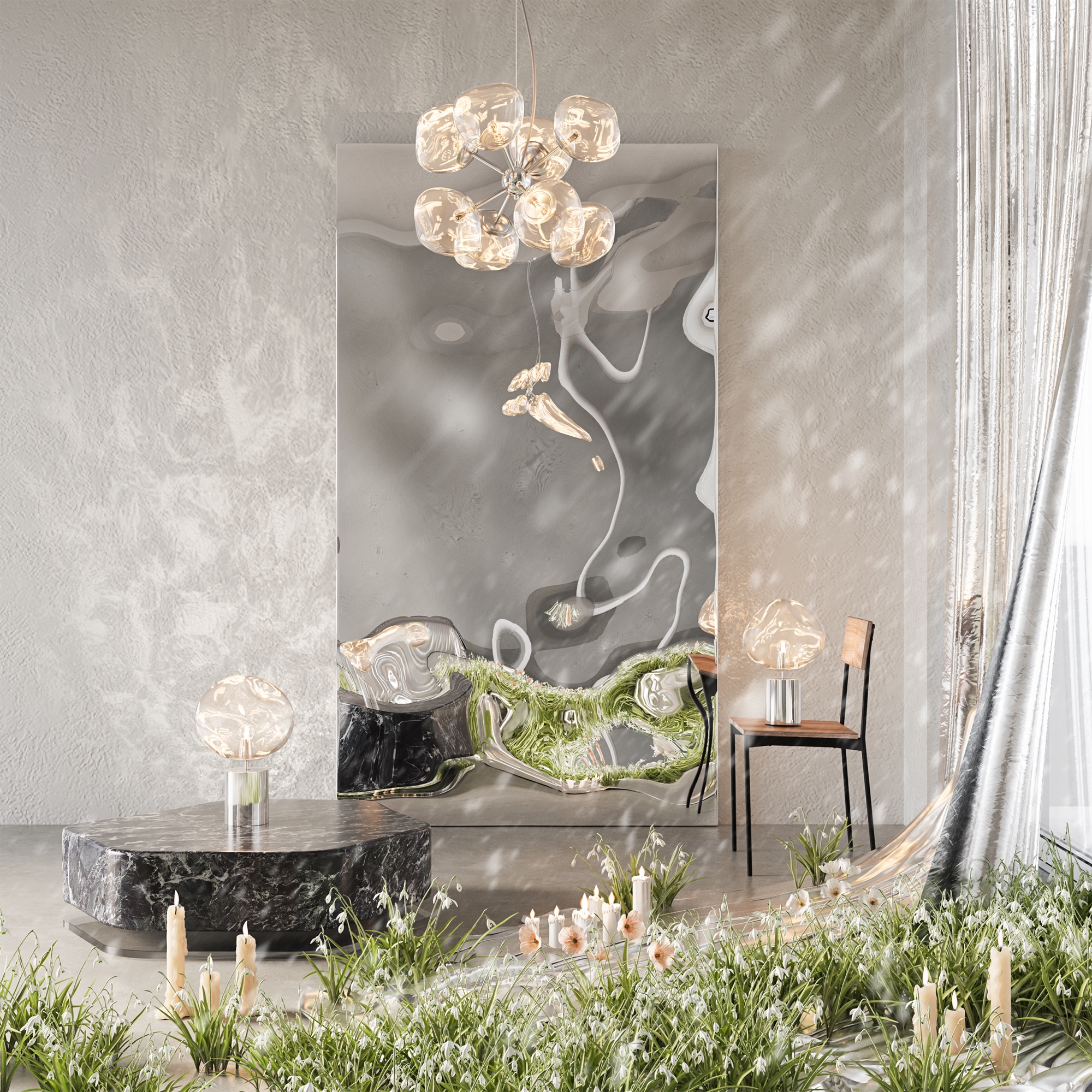 Картинка Подвесной светильник Freya FR5378PL-08SM