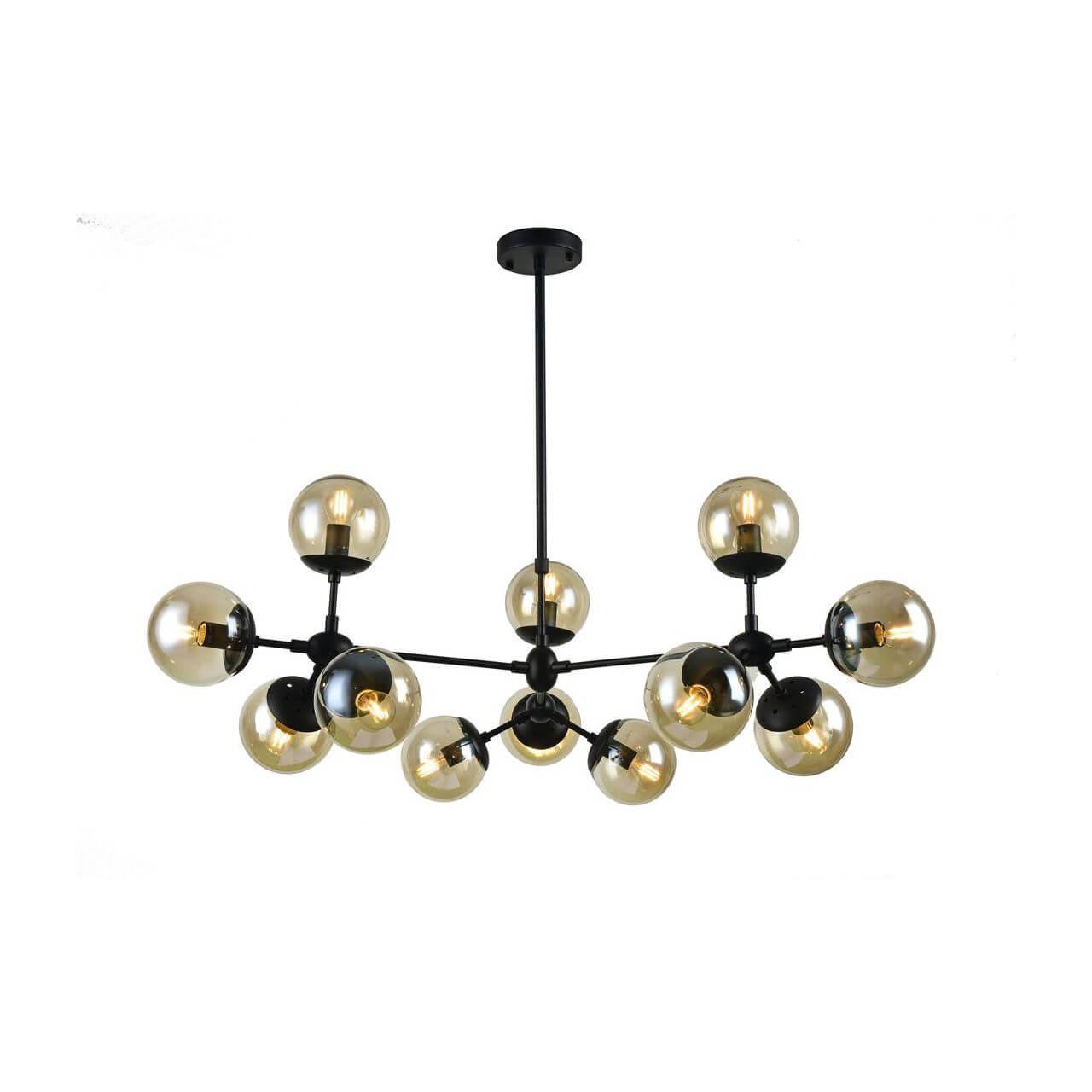 Картинка Подвесная люстра Arte Lamp BOLLA A1664SP-12BK