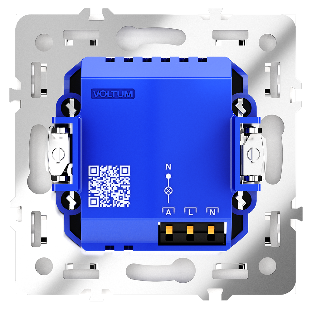 Картинка Датчик движения встраиваемый VOLTUM S70, (кашемир) VLS070503