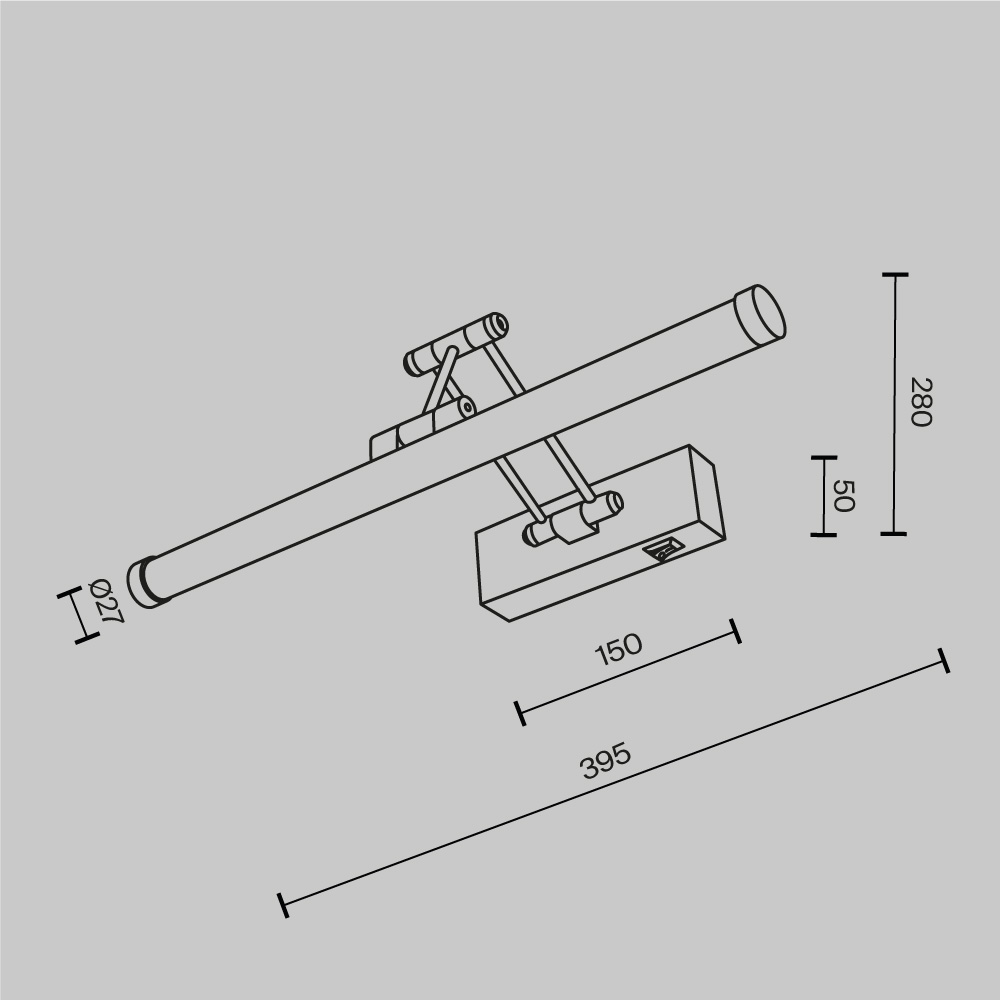 Картинка Подсветка Maytoni MIR268WL-L3W3K Luster