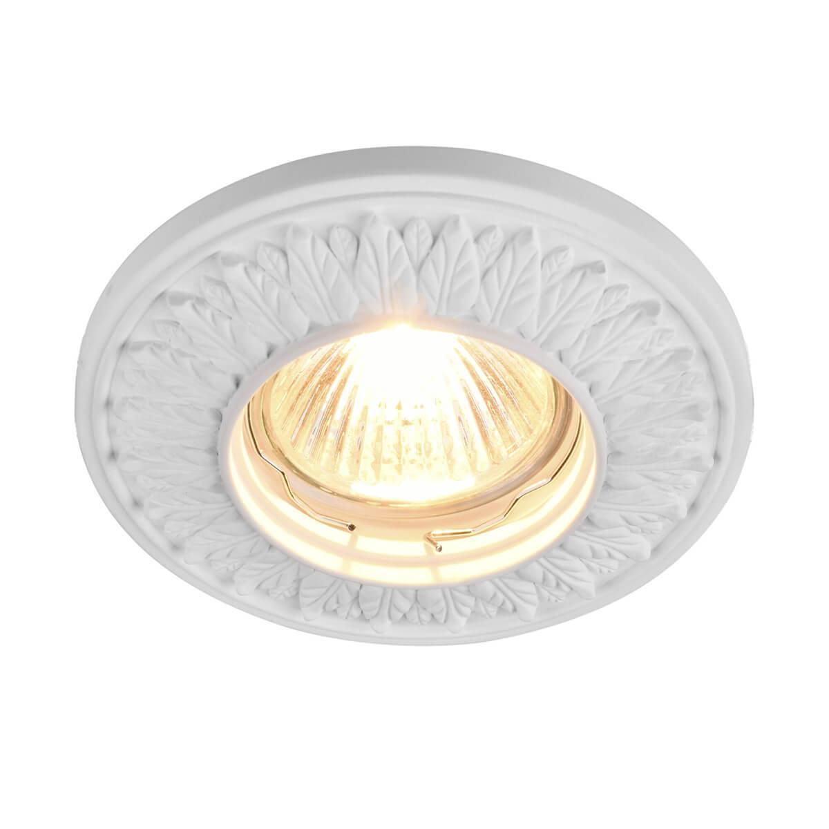 Картинка Встраиваемый светильник Maytoni Gyps DL280-1-01-W