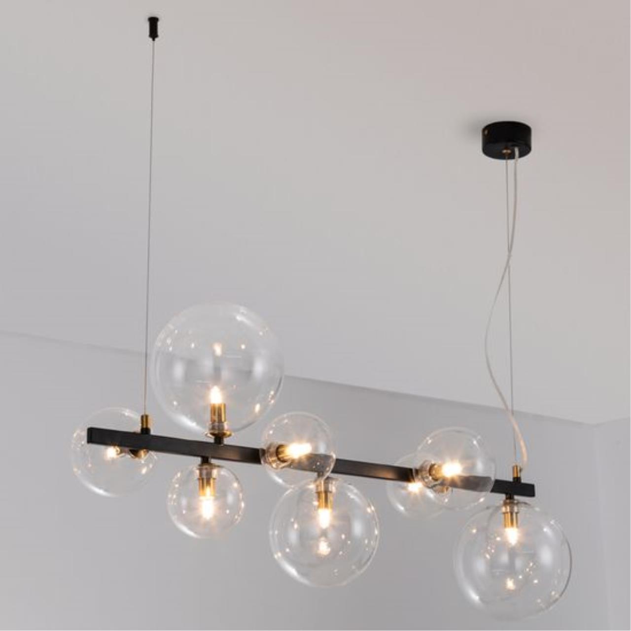 Картинка Светильник подвесной Arte Lamp Vincent A7790SP-8BK