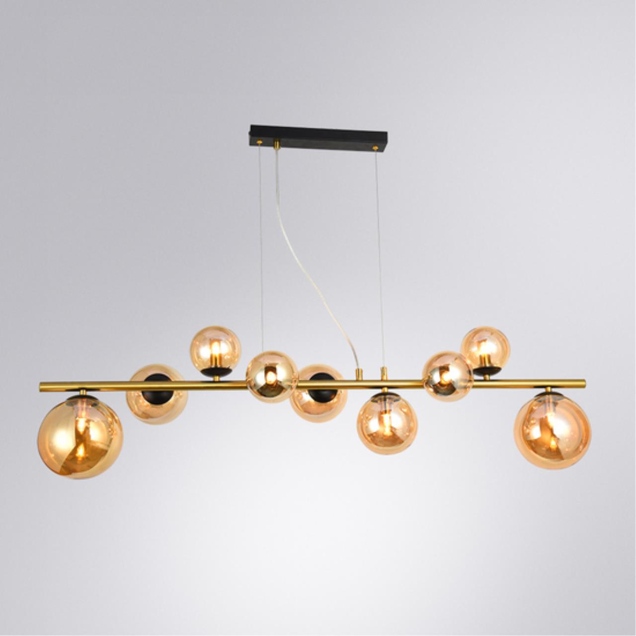 Картинка Подвесной светильник Arte Lamp GEMINI A2243SP-9PB