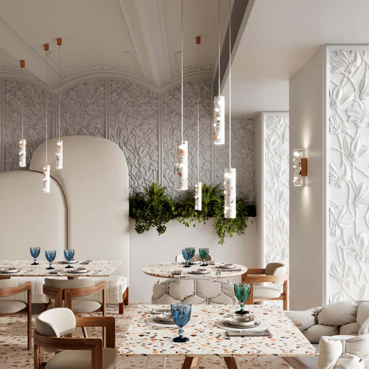 Картинка 7012/6L Odeon Light  Подвесной светильник TERRAZZO