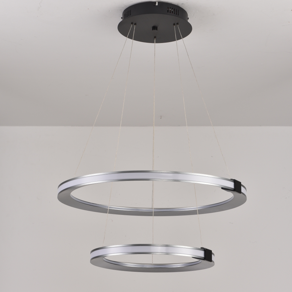 Картинка Светильник подвесной iLEDEX Vision 9225-6+4SD GR+BK