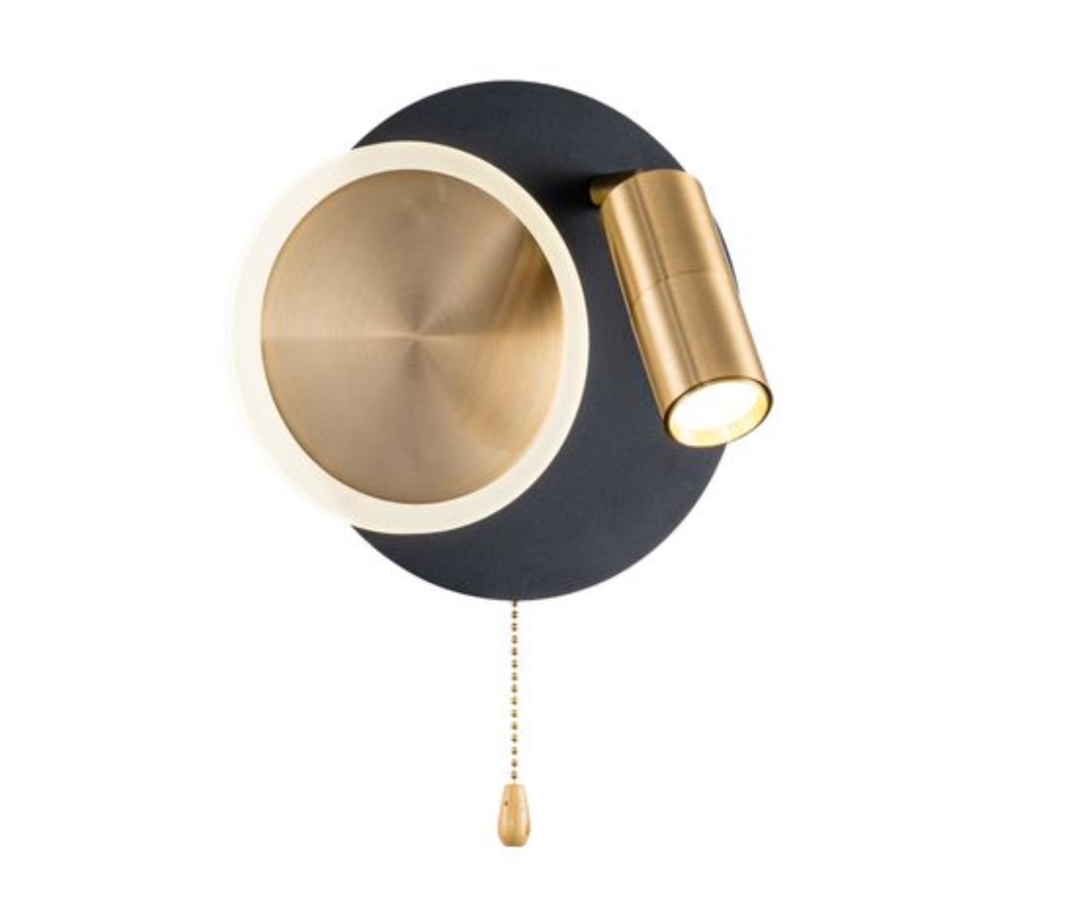 Картинка Настенный светильник Arte Lamp SYRMA A2213AP-2BK