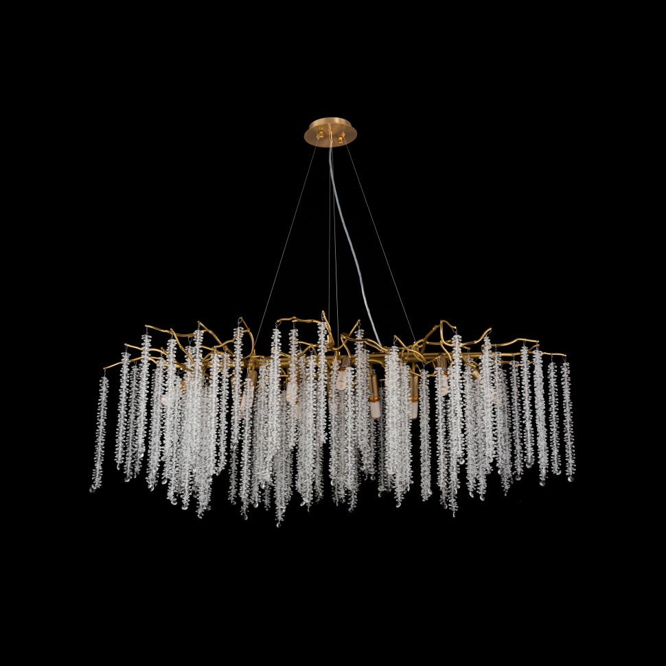 подвесная люстра ilamp savage 8813-l1200 gd, доставка по Казахстану 