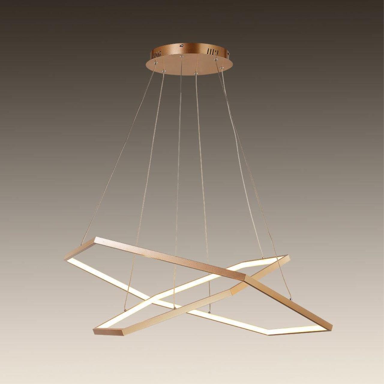 Картинка Подвесной светодиодный светильник Favourite Hexagon 2103-14P