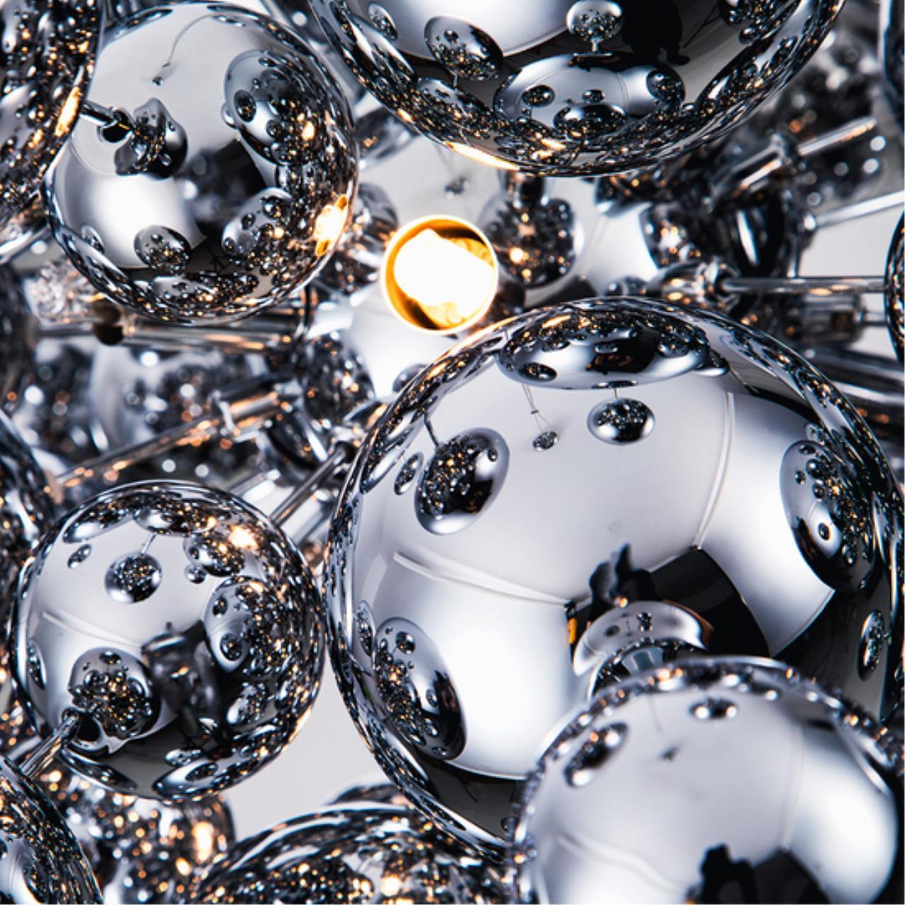 Картинка Подвесной светильник Arte Lamp Molecule A8313SP-9CC