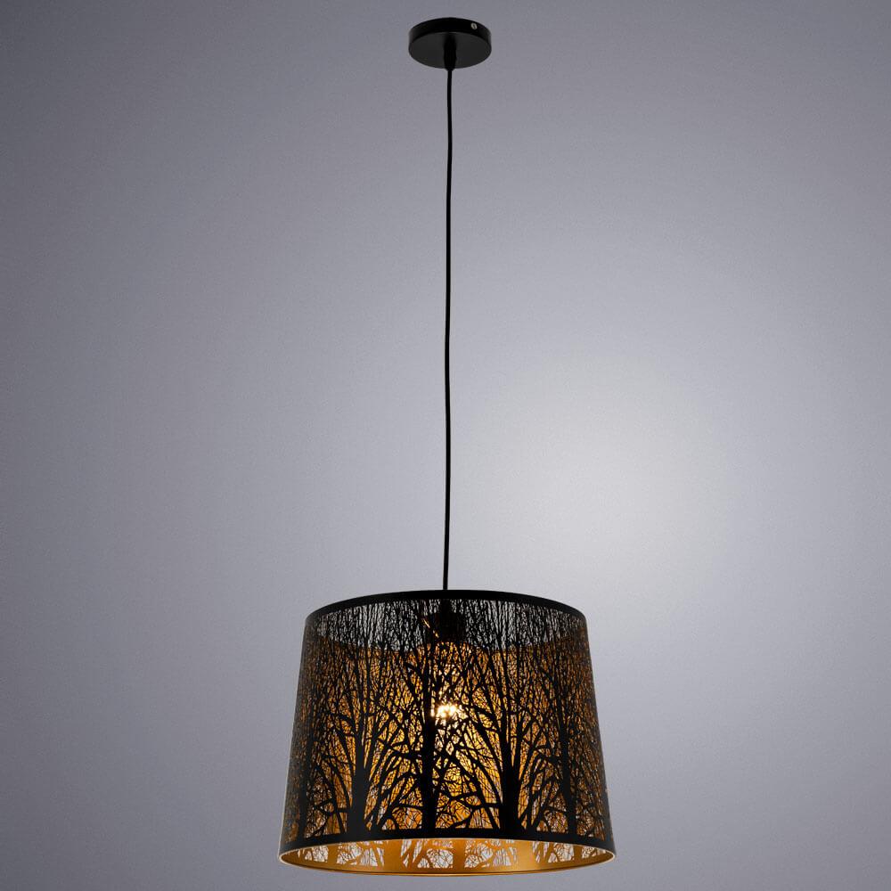 Картинка Подвесной светильник Arte Lamp Celesta A2769SP-1BK