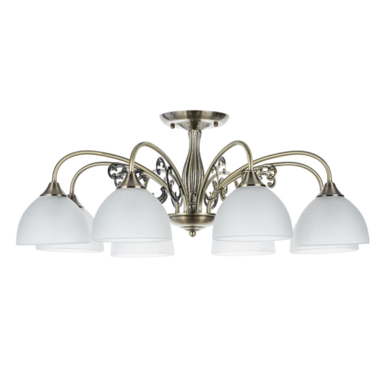 Картинка Потолочная люстра Arte Lamp Spica A3037PL-8AB