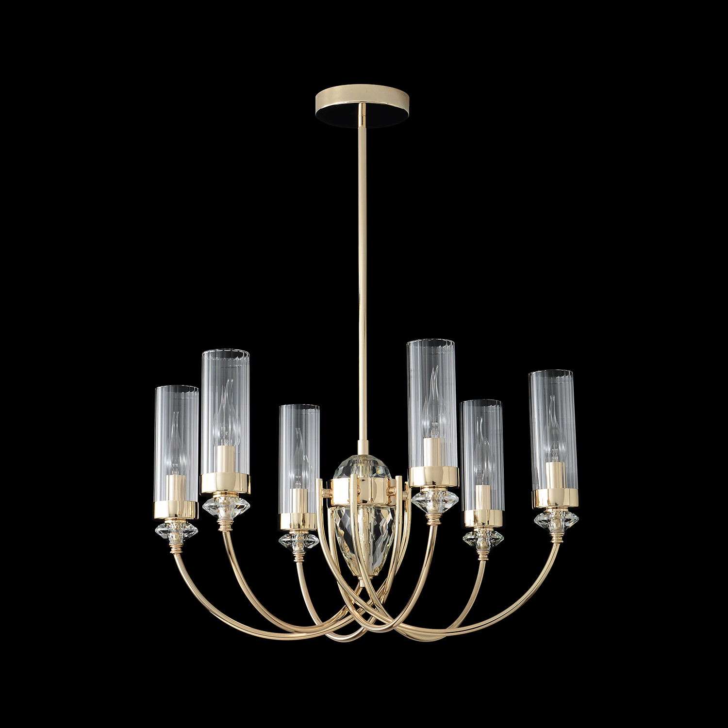 Картинка Люстра Crystal Lux SECRET 4050/306