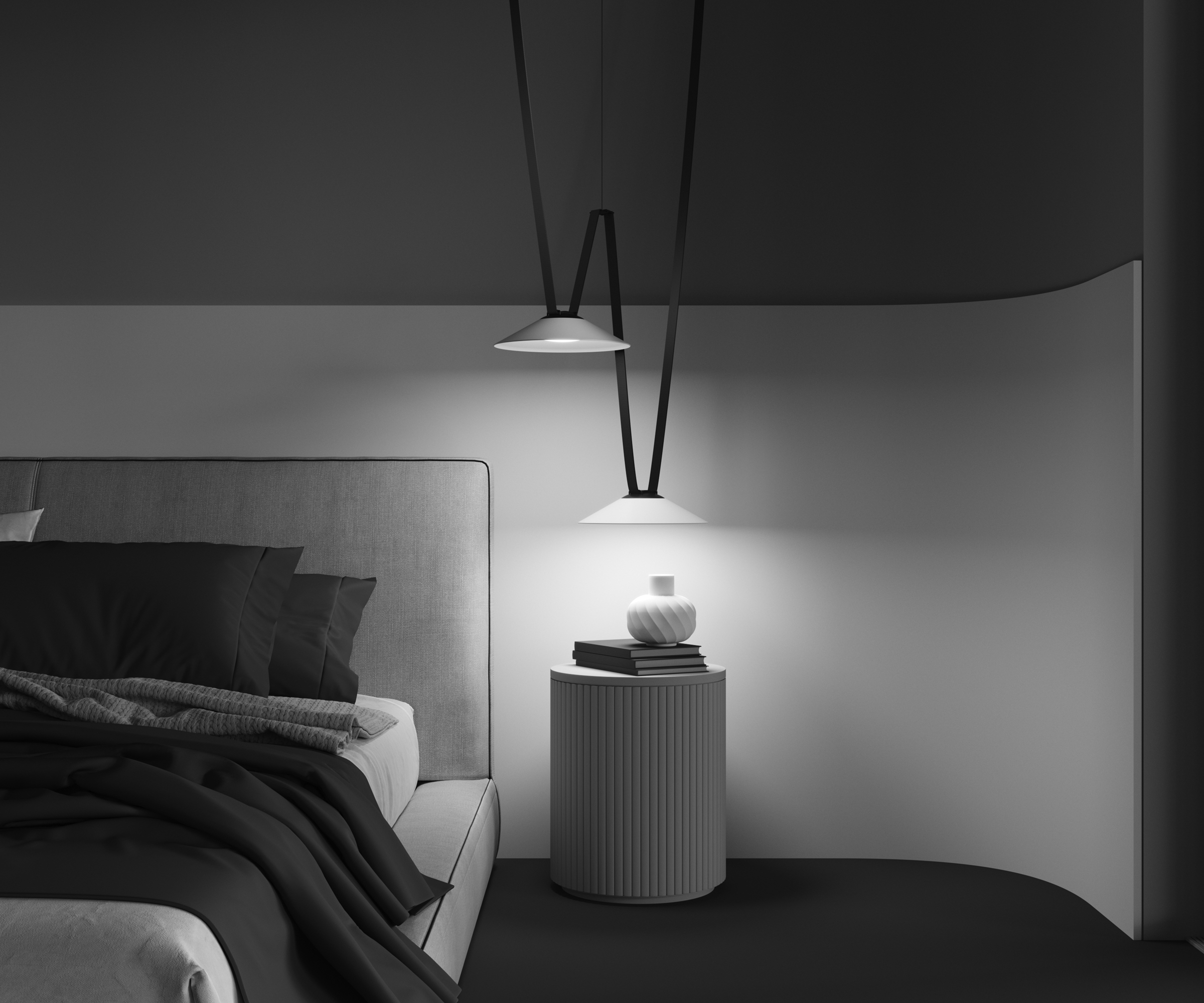 Картинка Подвесной светильник Technical TR127B-12W4K-W