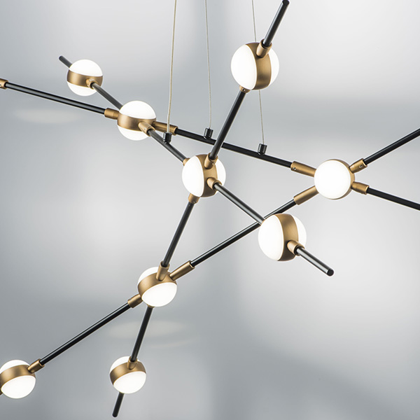 Картинка Подвесная светодиодная люстра Lightstar Bergamo 745247