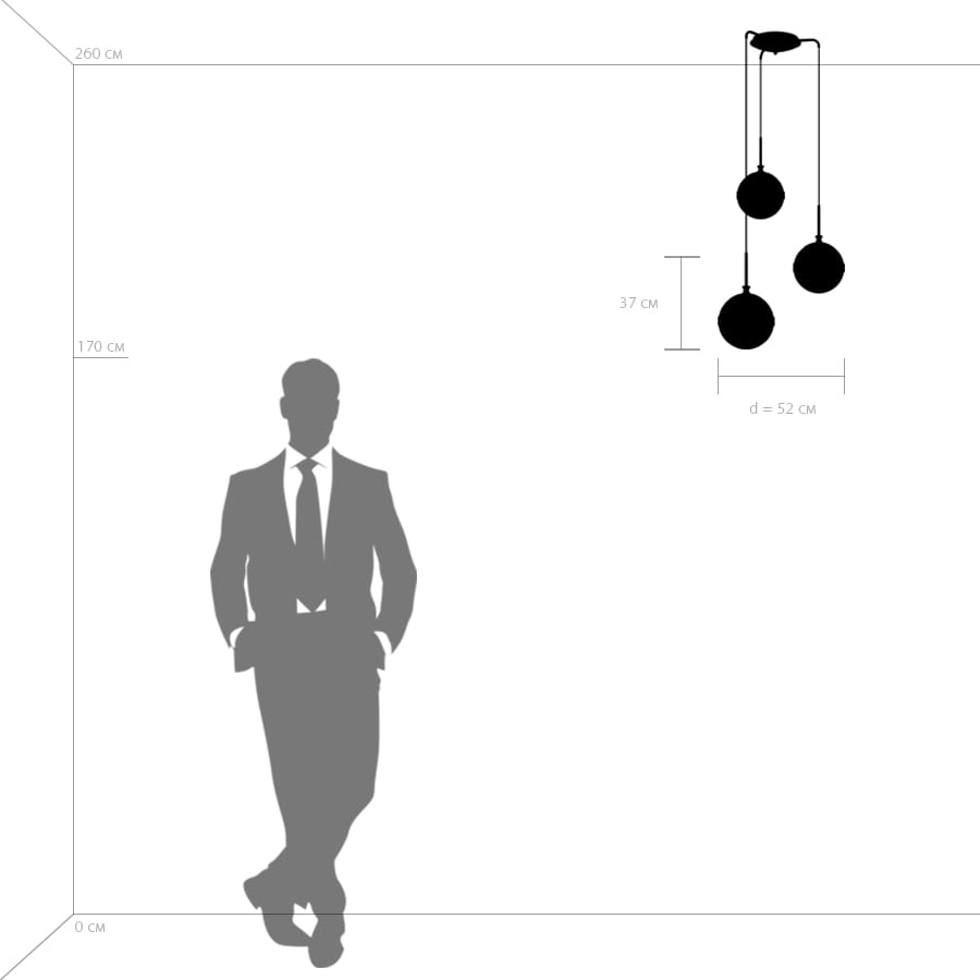Картинка Подвесная люстра Lightstar Globo 813131