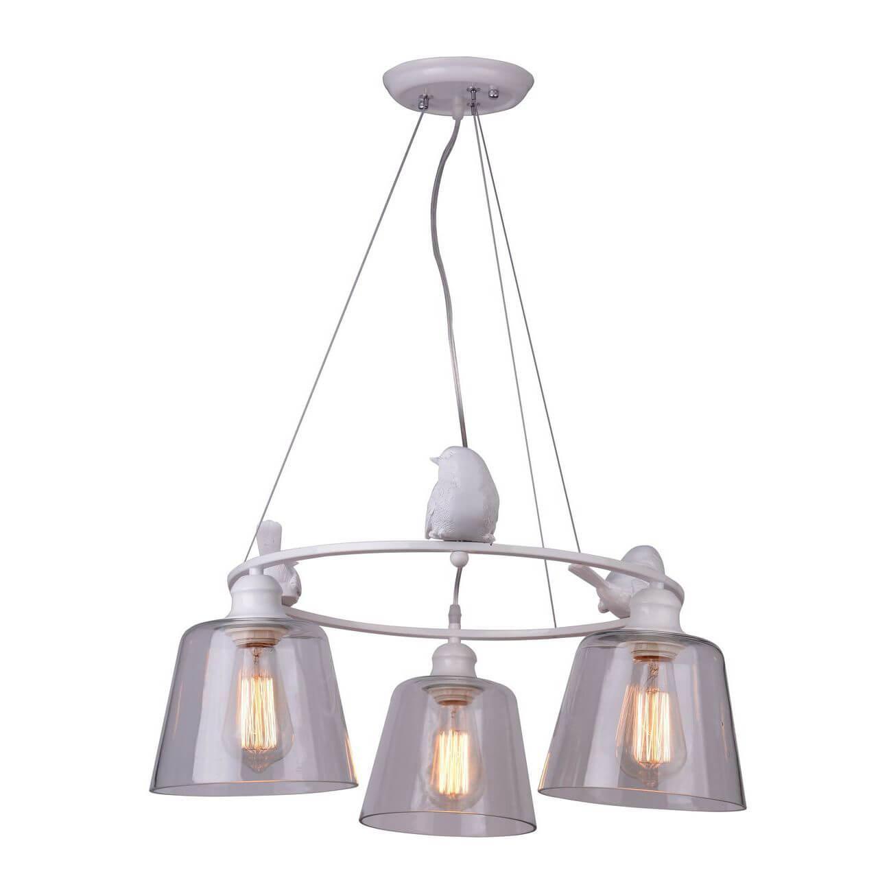 Картинка Подвесной светильник Arte Lamp Passero A4289LM-3WH