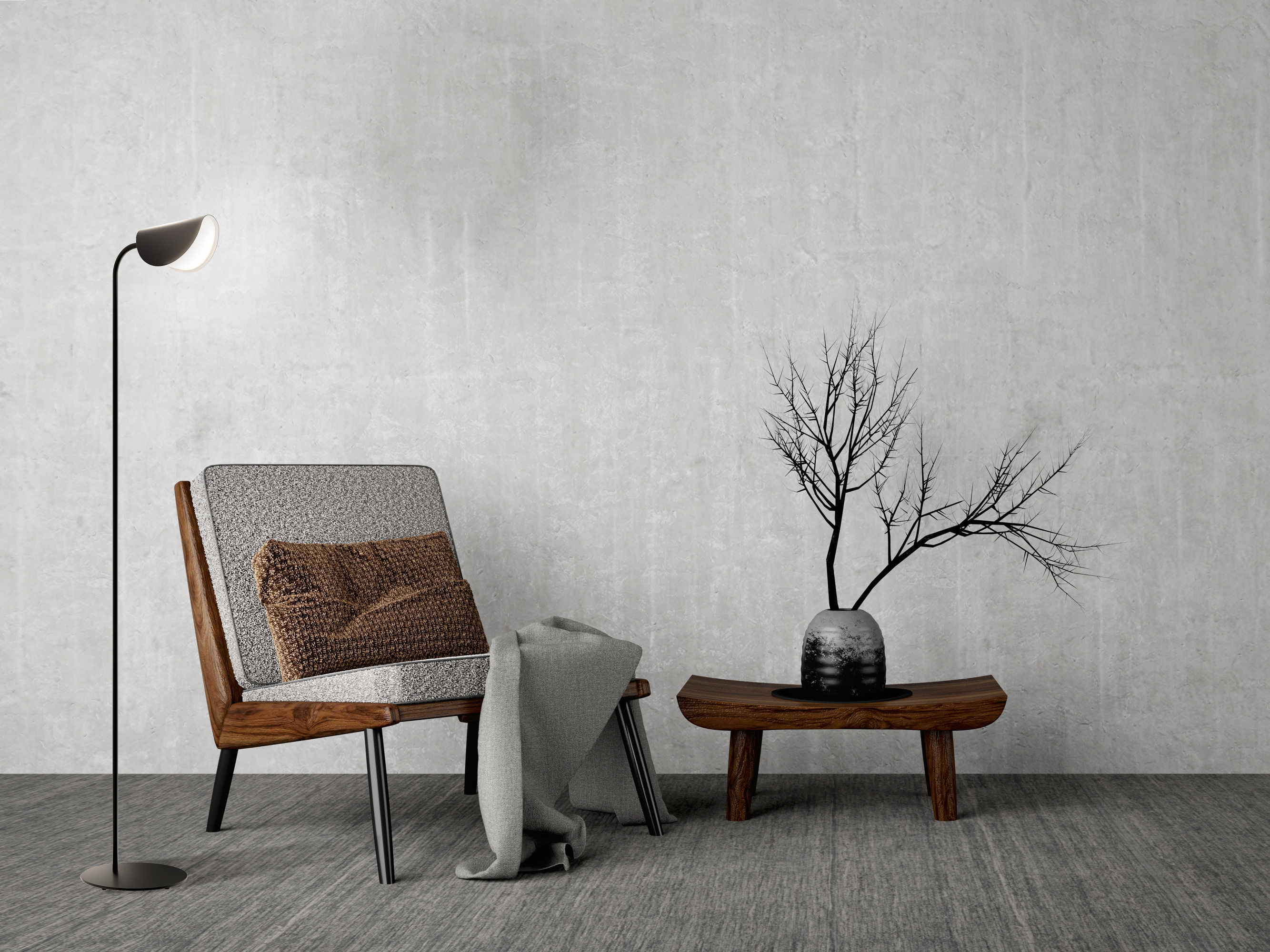 Картинка Торшер Technical MOD126FL-01B