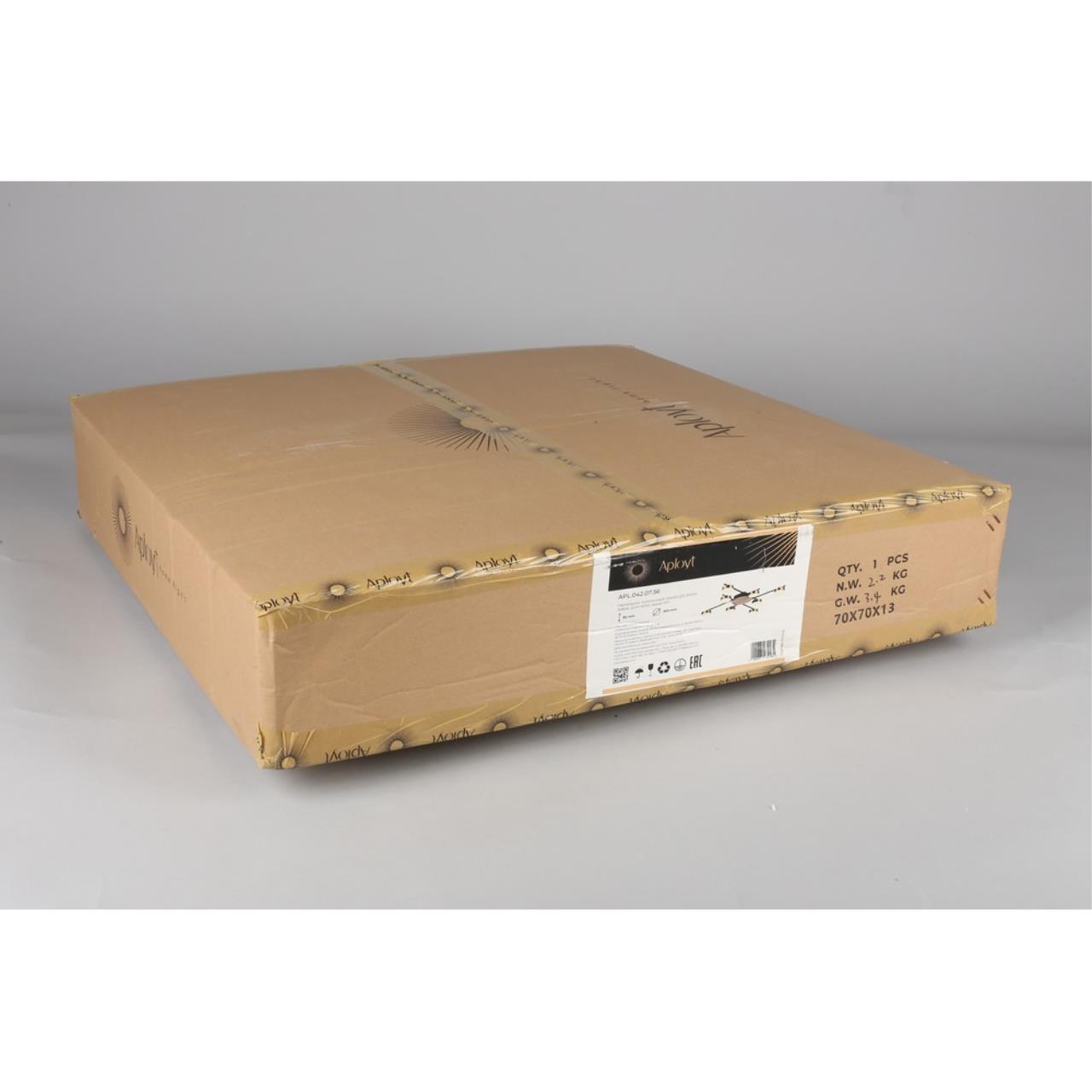 Картинка Потолочная светодиодная люстра Aployt Delayn APL.042.07.56