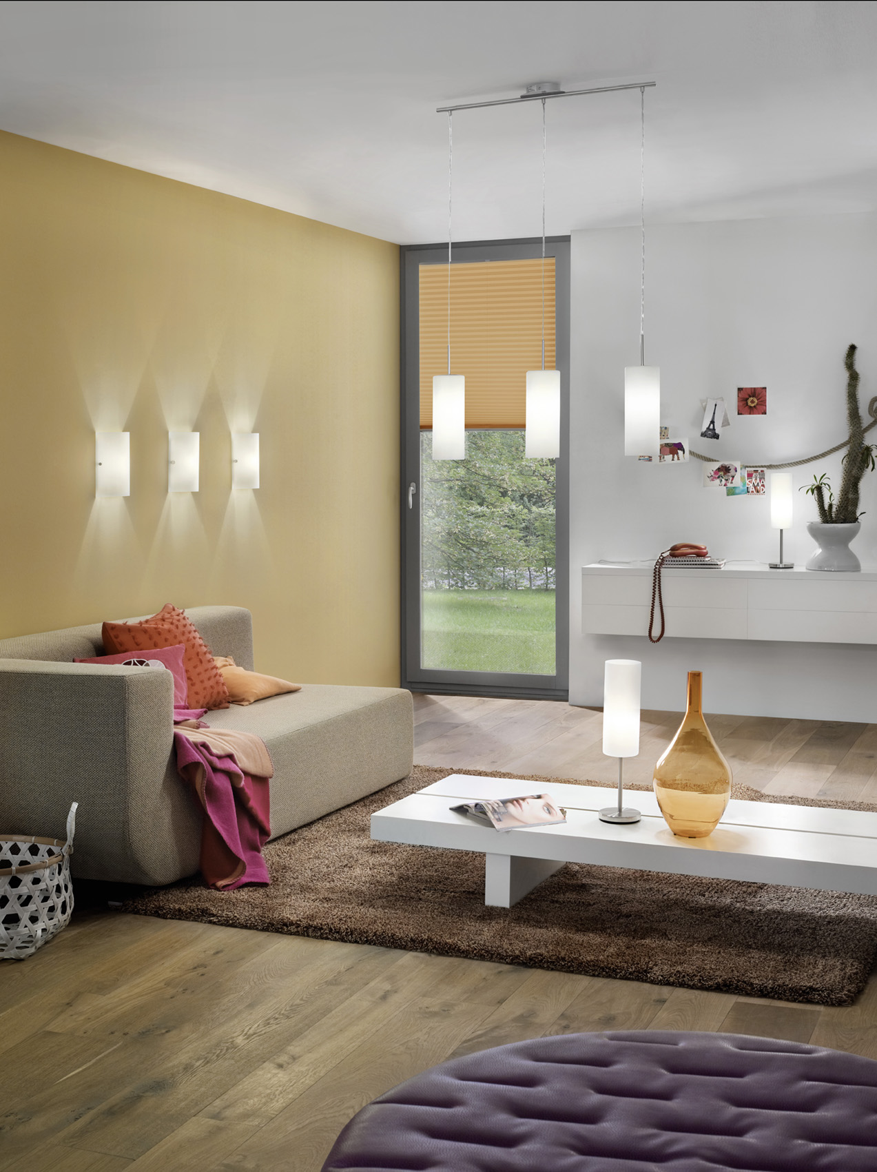 Картинка Подвесной светильник Eglo Troy 3 85978