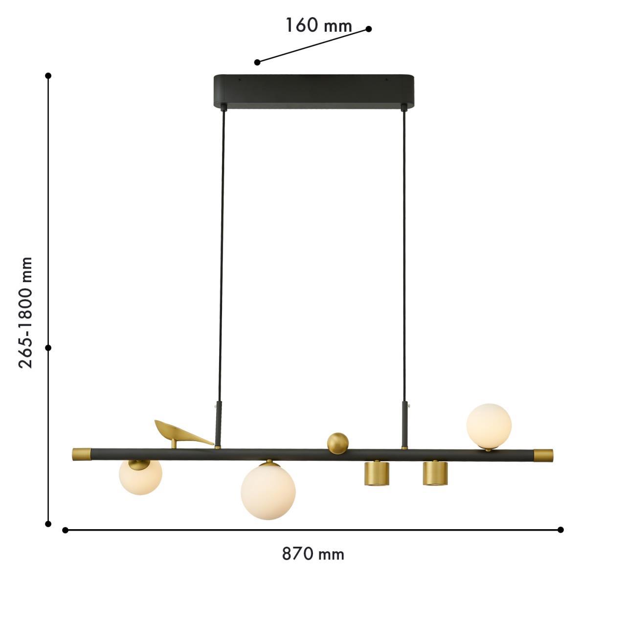 Картинка Подвесной светильник Sparrow 4324-5P