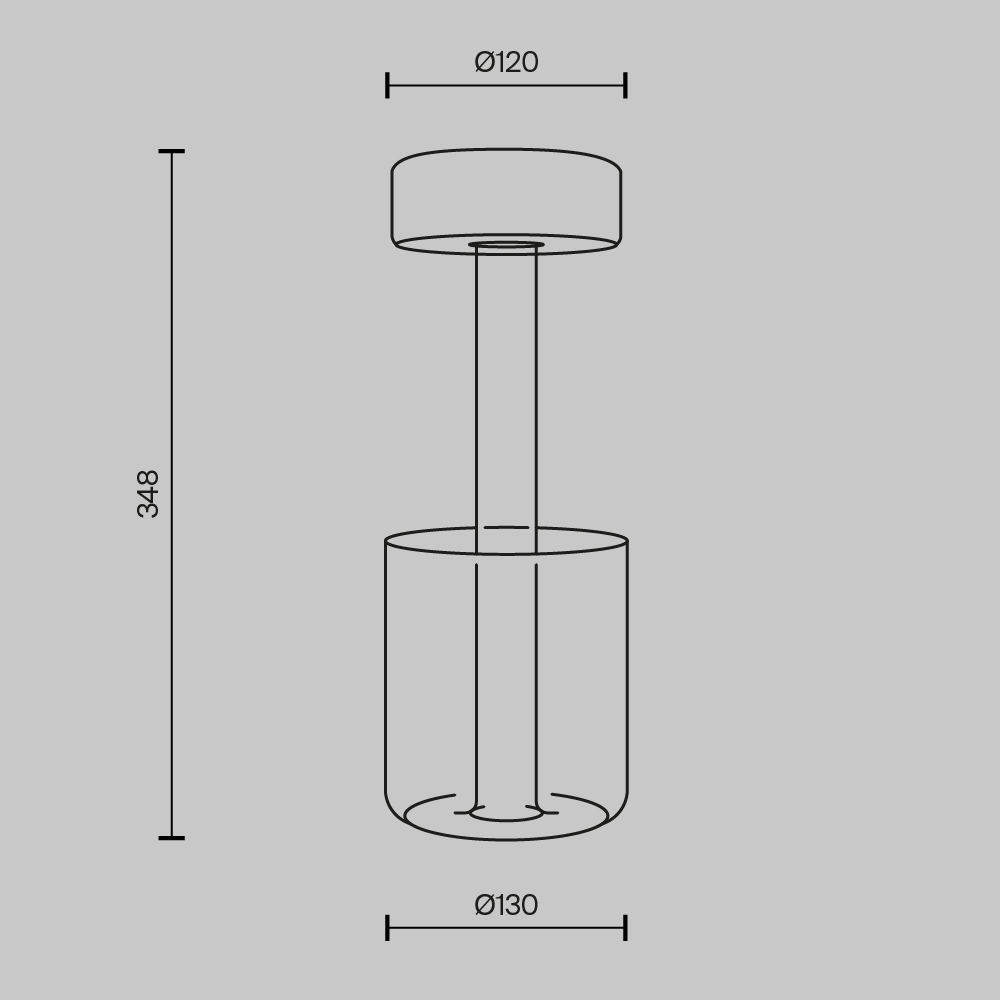 Картинка Аккумуляторный светильник Maytoni MOD229TL-L3G3K1