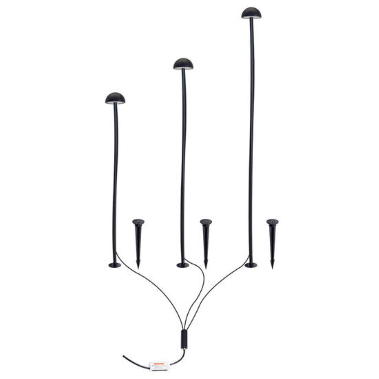 Картинка Грунтовый светильник Arte Lamp MOTUS A1081PA-3BK