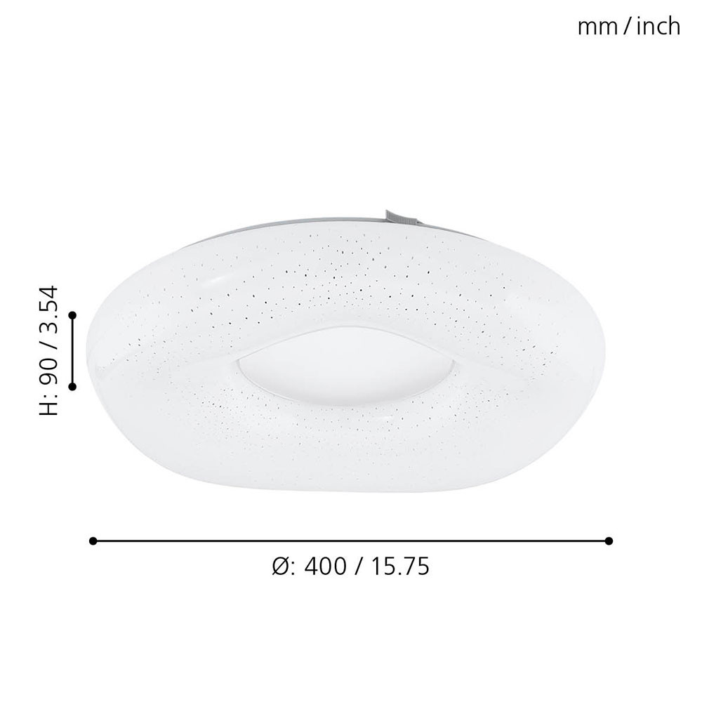 Картинка Потолочный светильник EGLO ZAMUDILO с пультом ДУ 99341