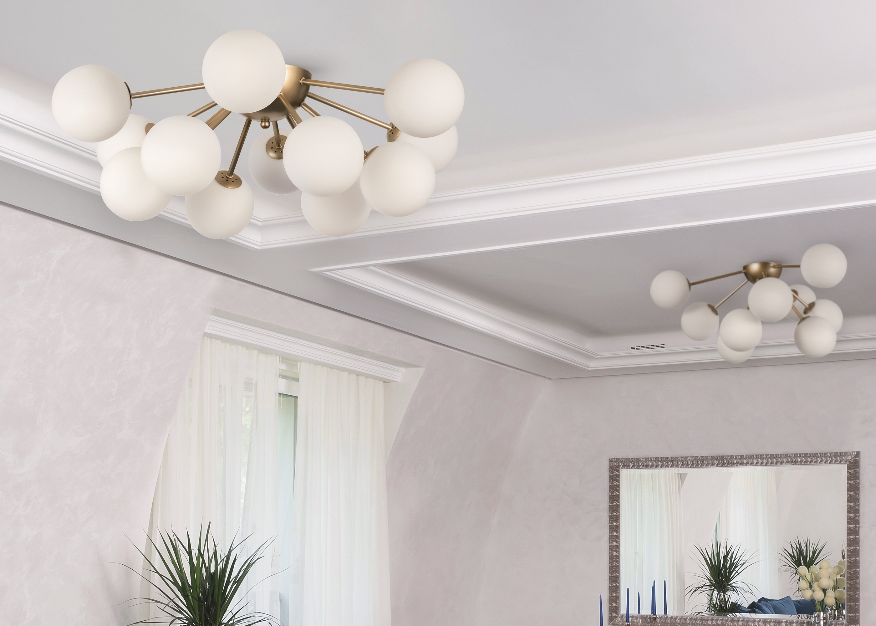 Картинка Потолочная люстра Freya Alexis FR5120CL-12G