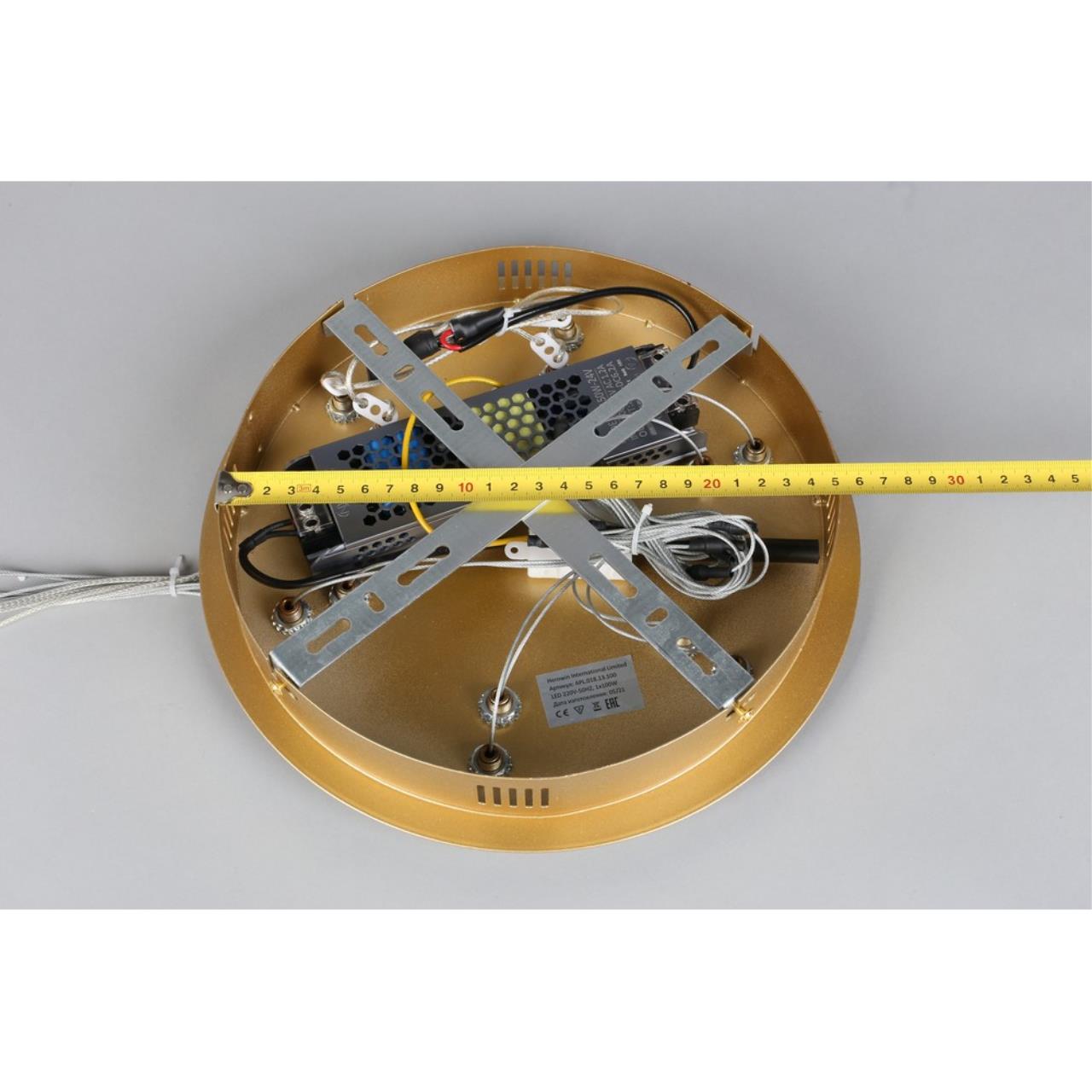 Картинка Подвесная светодиодная люстра Aployt Janina APL.018.13.100