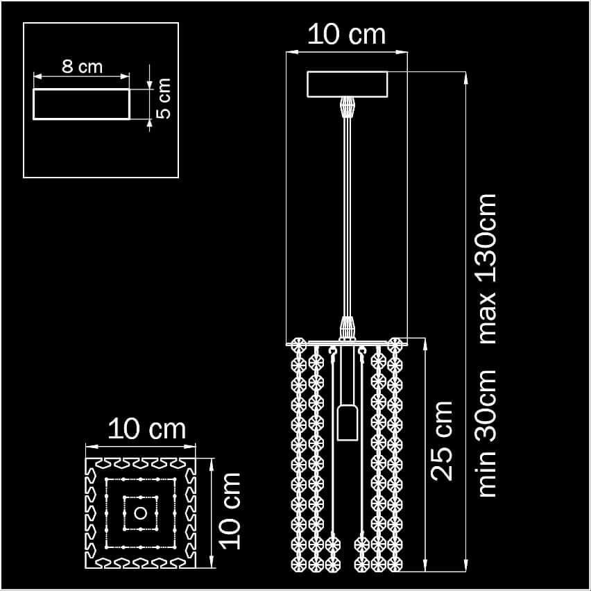 Картинка Подвесной светильник Lightstar Cristallo 795422