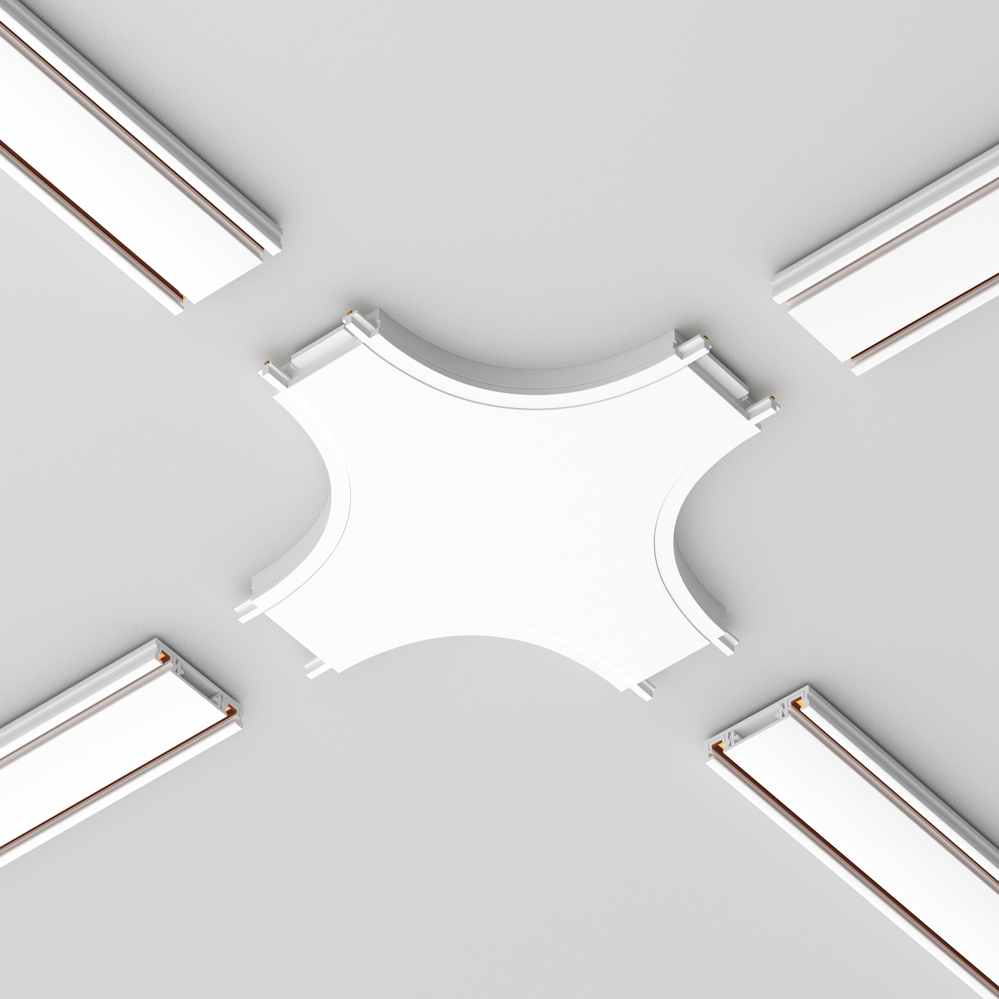 Картинка Комплектующие для накладной трековой системы Technical TRA084CX-11W