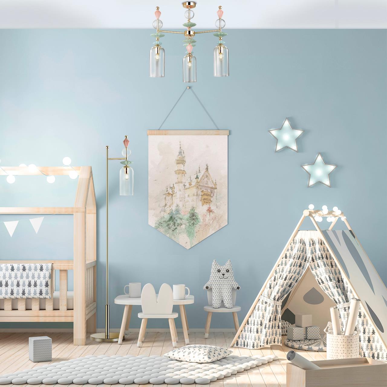 Картинка Подвесная люстра Odeon Light Classic Bizet 4855/3C