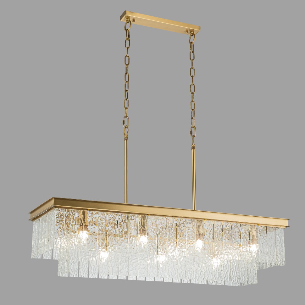 Картинка Подвесная люстра Belfast Harland 6308-10C BR CL