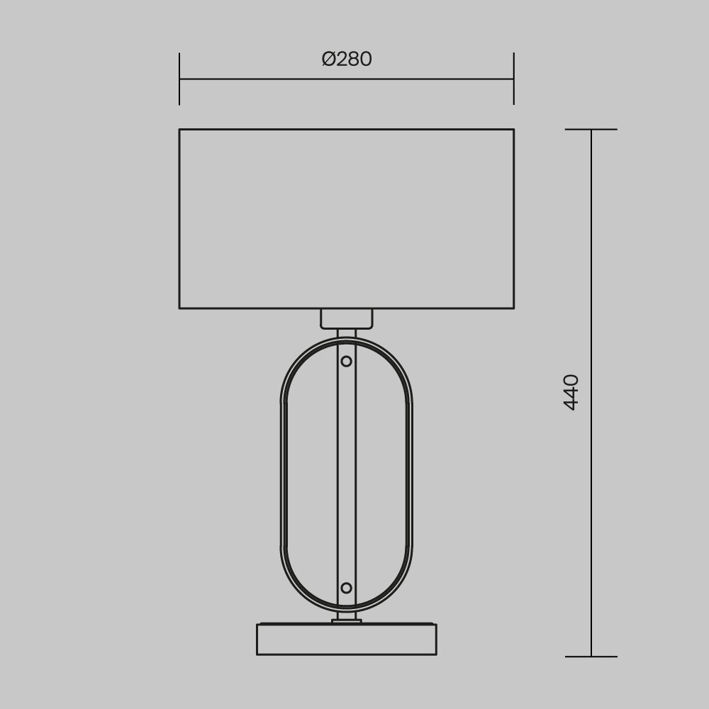 Картинка Настольный светильник Maytoni MOD099TL-01G