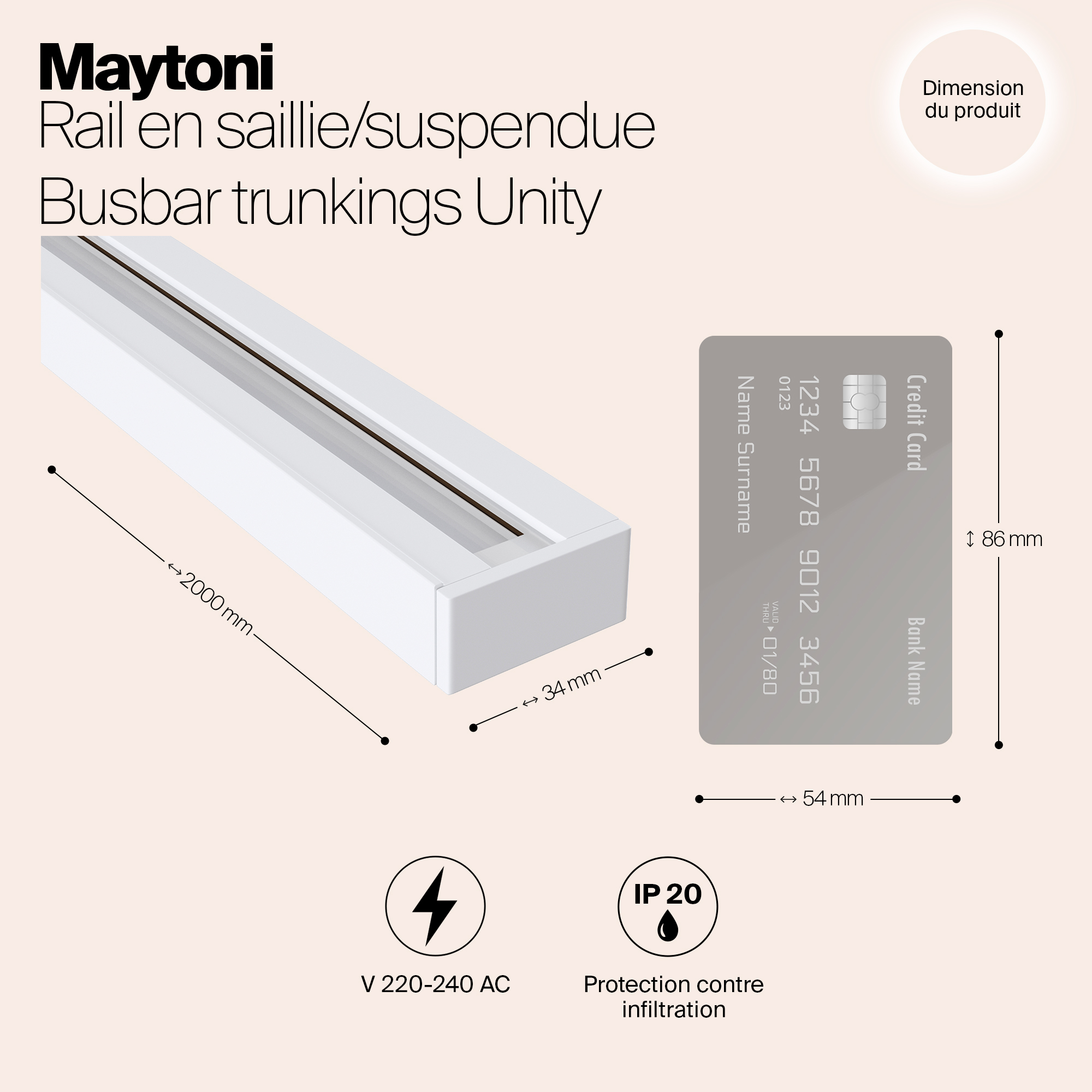 Картинка Шинопровод Maytoni Track TRX001-112W