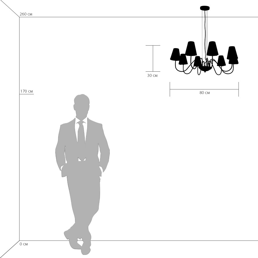 Картинка Подвесная люстра Lightstar Diafano 758084
