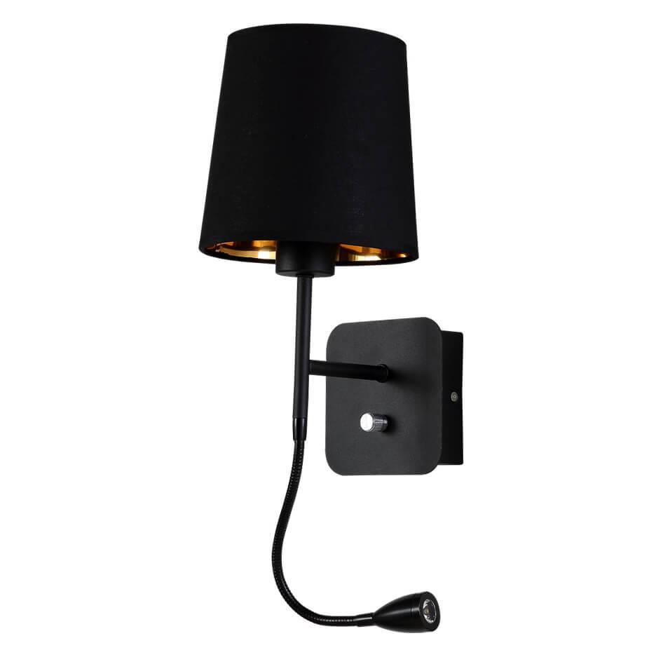 Бра Crystal Lux PABLO AP2 BLACK/BLACK-GOLD Crystal Lux 3450/402