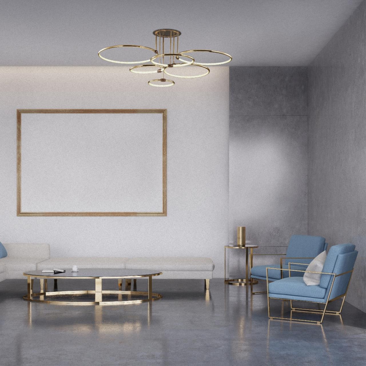 Картинка Потолочный светодиодный светильник Lumion Ledio Ursula 5283/99CL