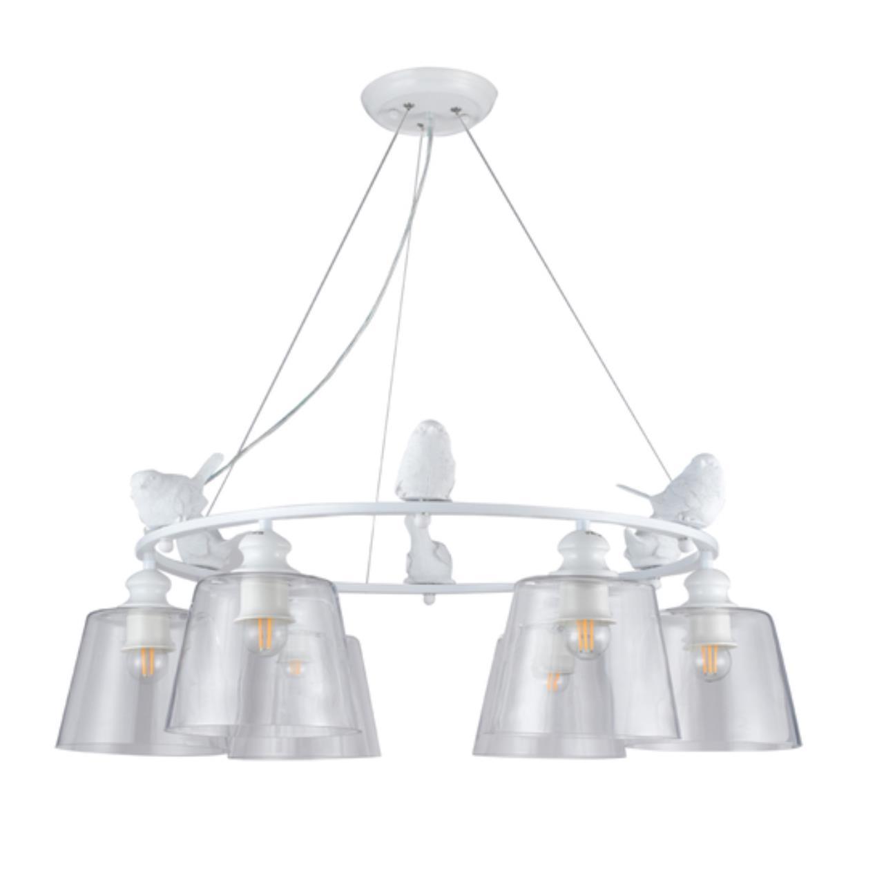 Картинка Подвесная люстра Arte Lamp Passero A4289LM-6WH