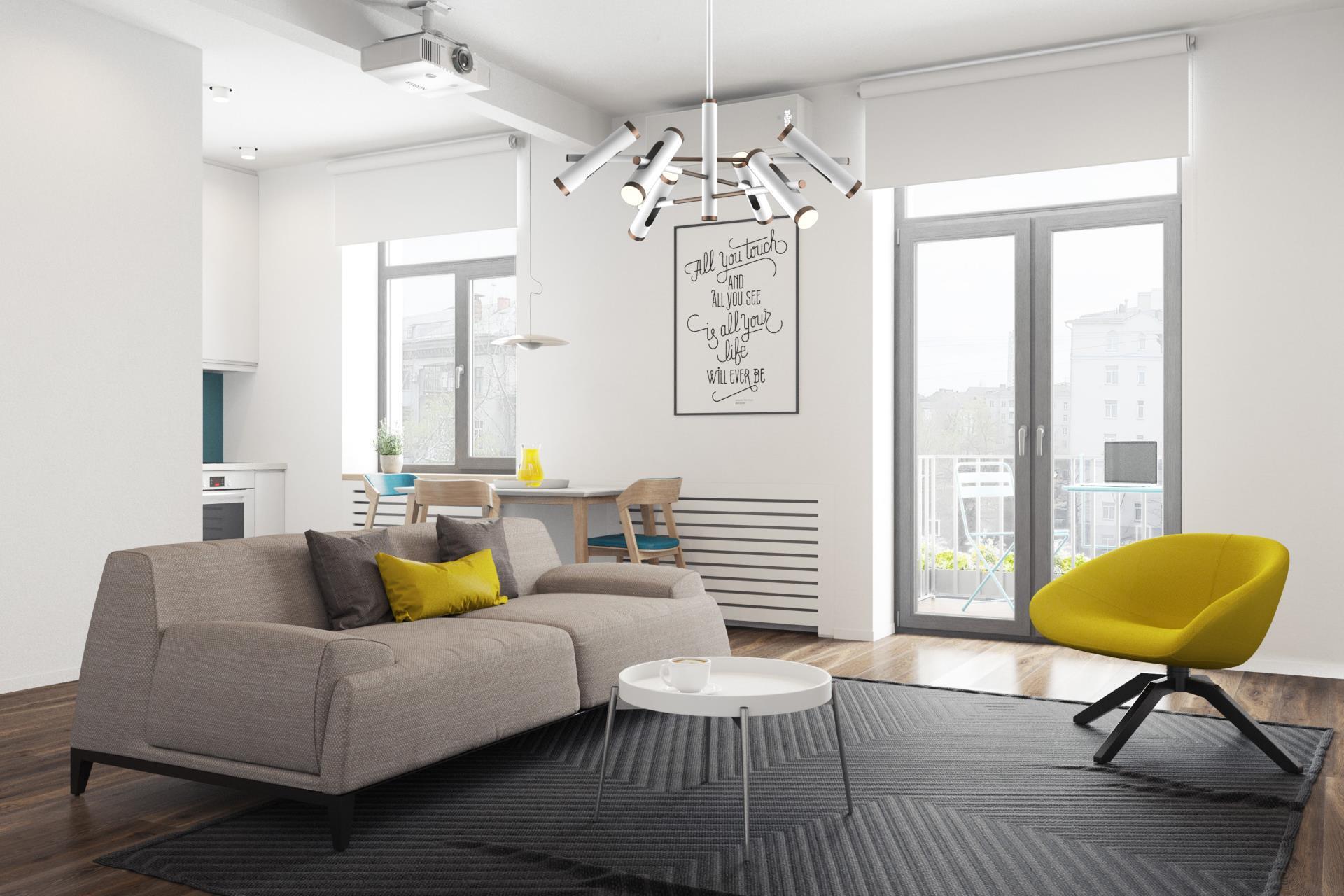 Картинка Подвесная светодиодная люстра Favourite Duplex 2325-12P