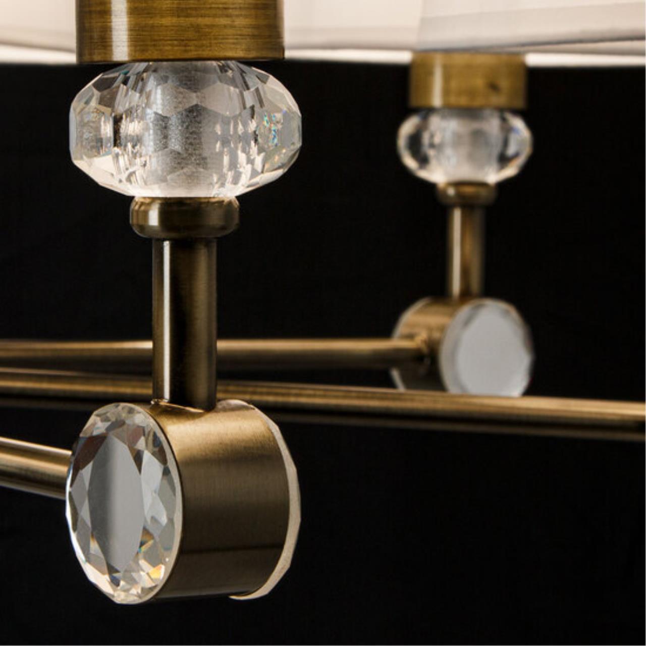 Картинка Подвесная люстра Arte Lamp BROCCA A4093LM-8AB