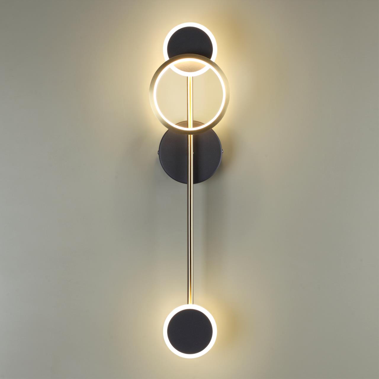 Картинка Настенный светодиодный светильник Odeon Light Midcent Denzel 4321/16WL