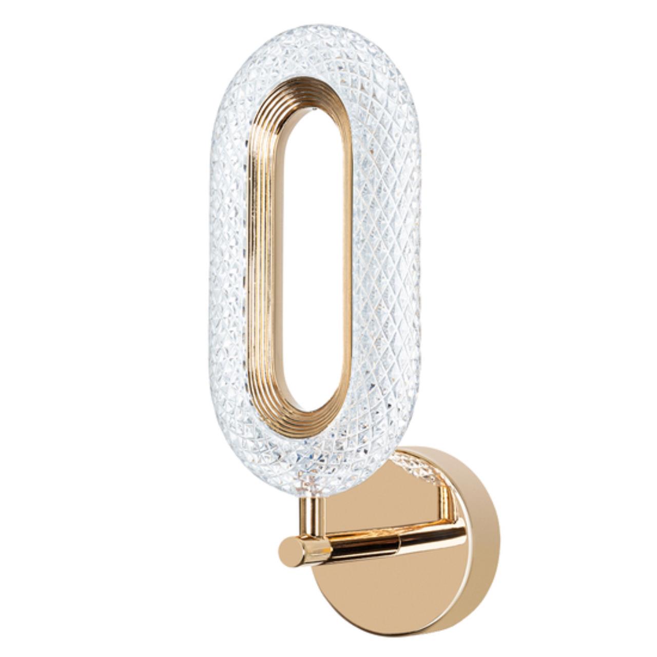 Настенный светильник Arte Lamp OVALE A2489AP-1GO