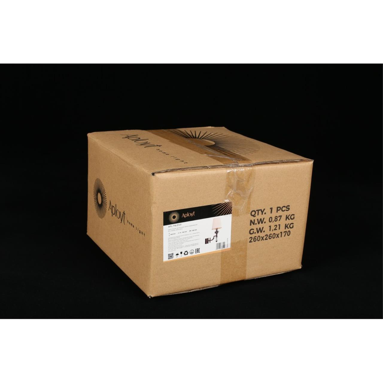 Картинка Бра Aployt Patricia APL.716.01.01