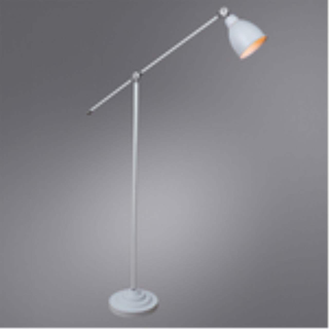 Картинка Торшер Arte Lamp Braccio A2054PN-1WH
