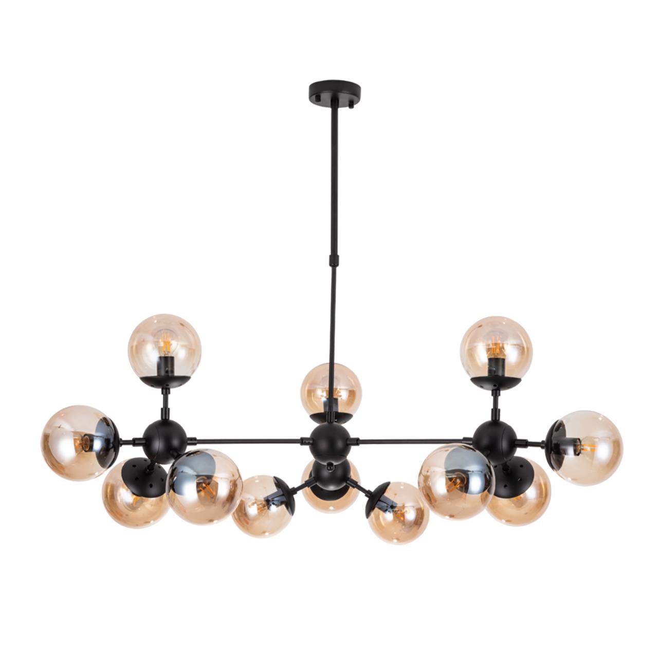 Картинка Подвесная люстра Arte Lamp BOLLA A1664SP-12BK