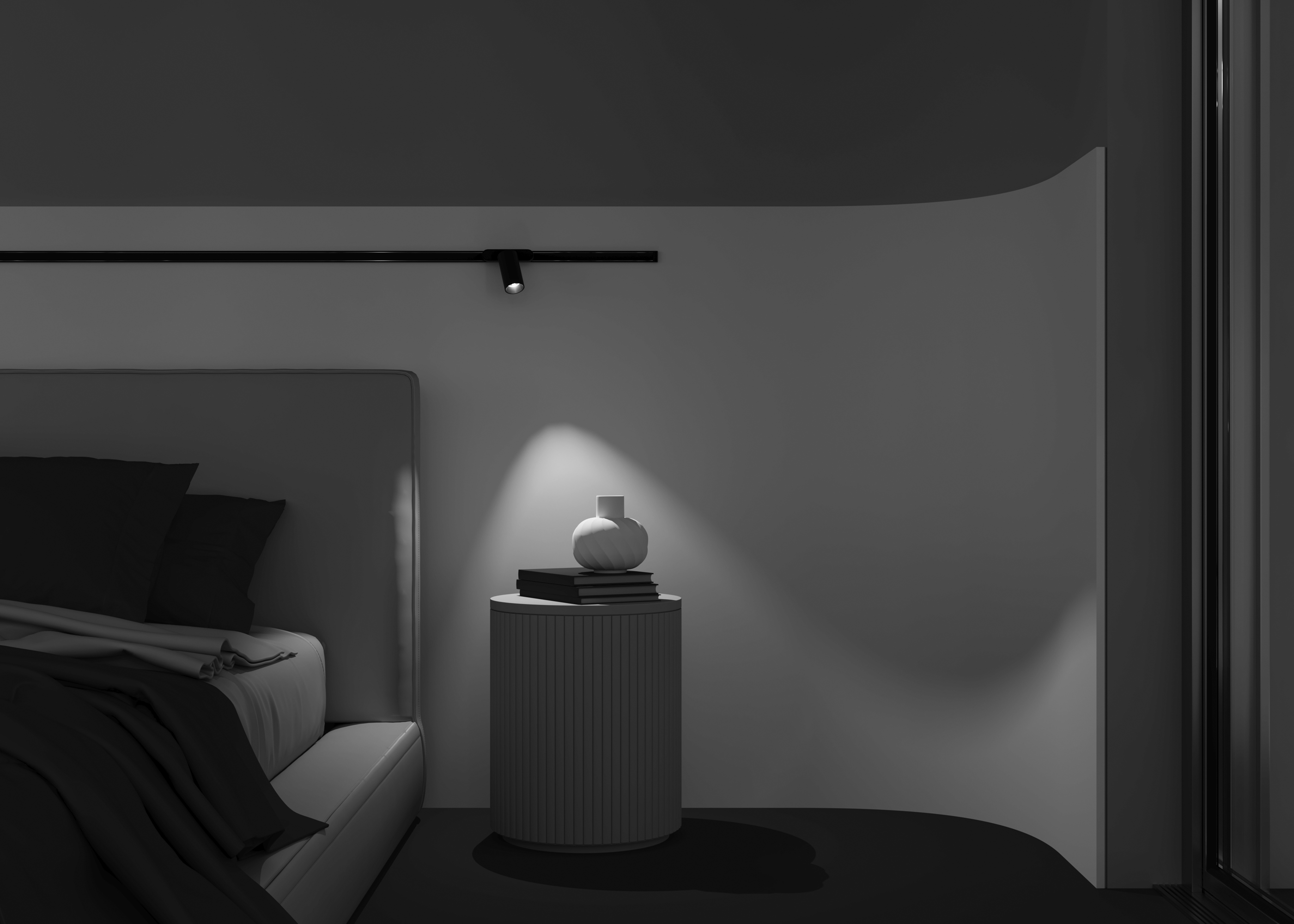 Картинка Трековый светильник Technical TR103-1-12W4K-M-B